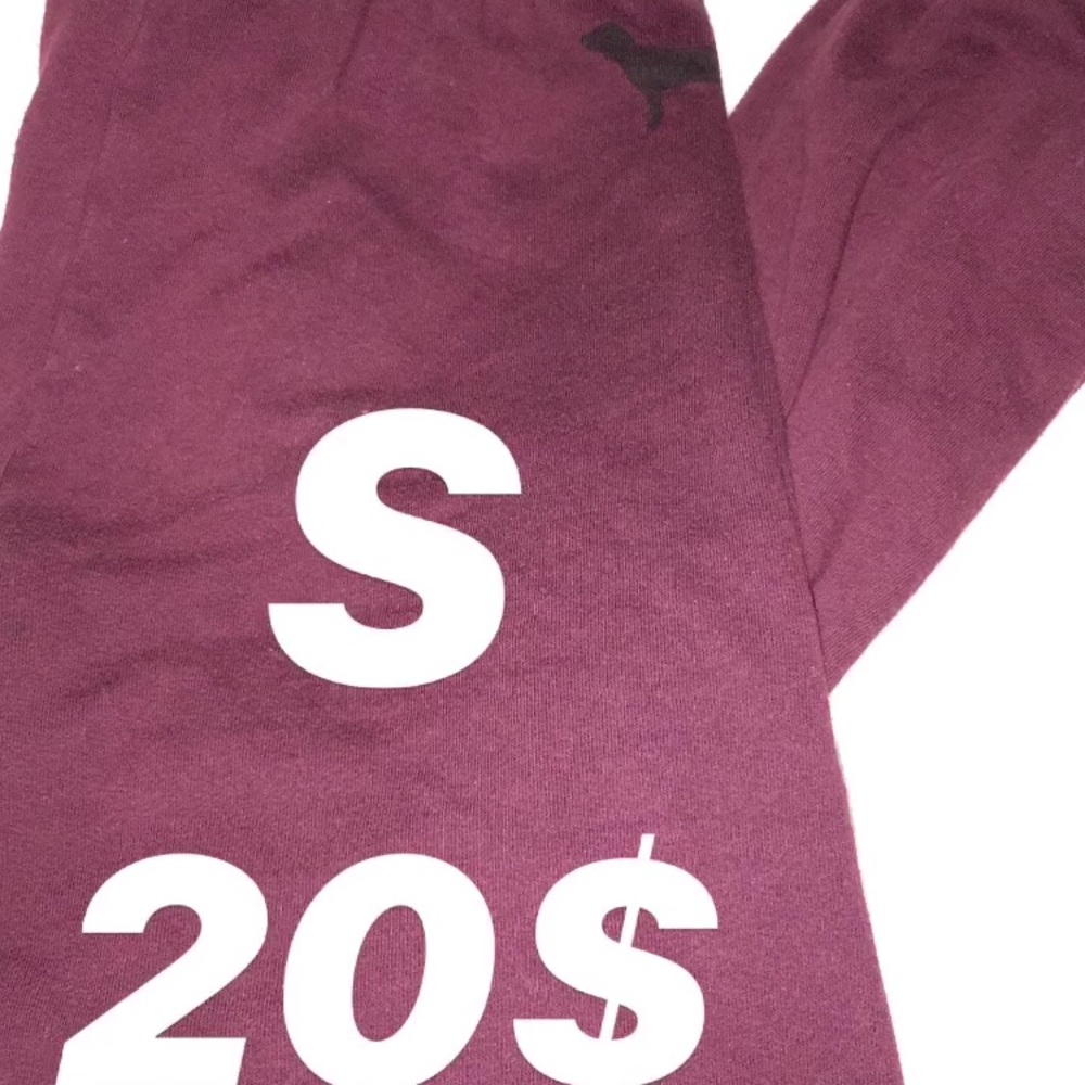 Pink sweatpants
